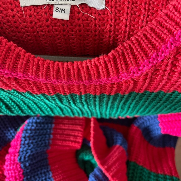 Color Blocking Knit Sweater Isabella D - Picture 6 of 10